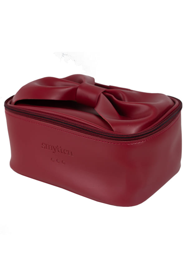 Bow Trousseau Pouch - Maroon – thumbnail 2