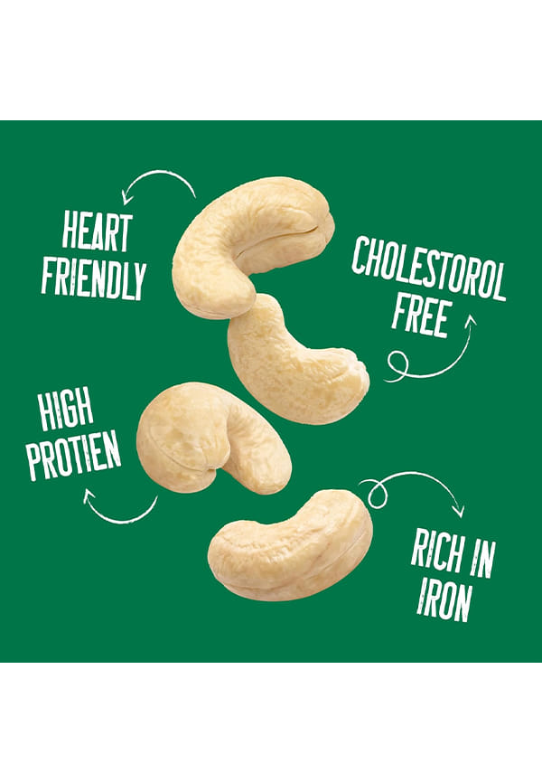 Cashews | 100% Natural & Premium Whole Organic Cashew Nuts – thumbnail 4