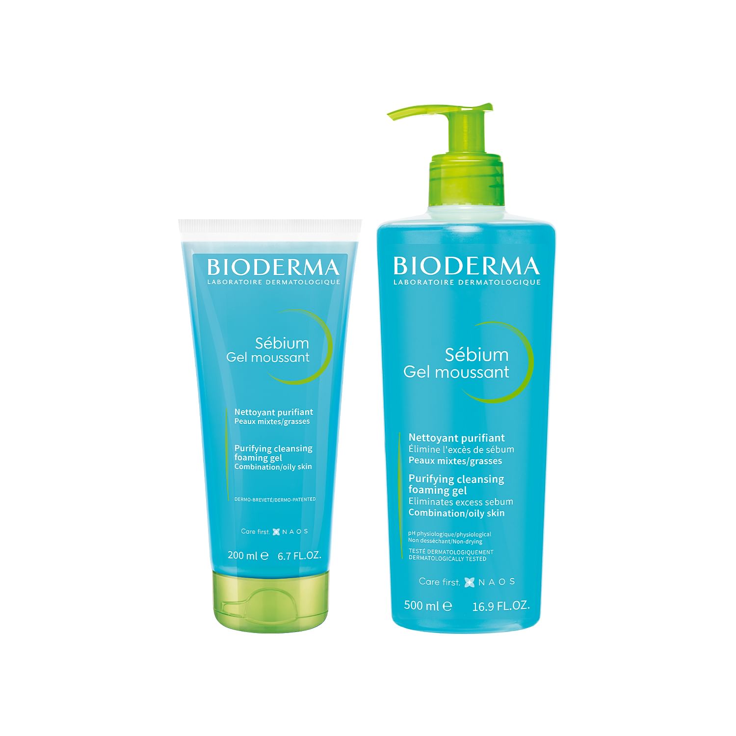 Sebium Gel Moussant Combo (200ml & 500ml )