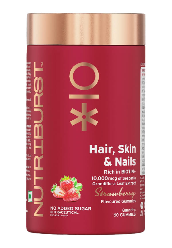 Hair, Skin & Nails Advanced Nutrition Natural Strawberry Flavour