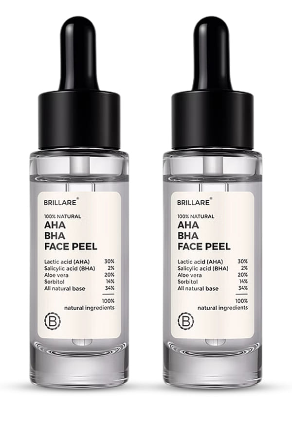 AHA BHA Exfoliating Face Peeling Solution| Pack Of 2