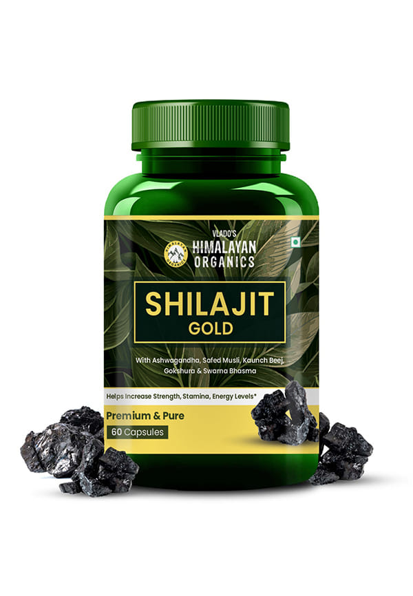 Vlado's Himalayan Organics Pure Shilajit 24 carat Gold