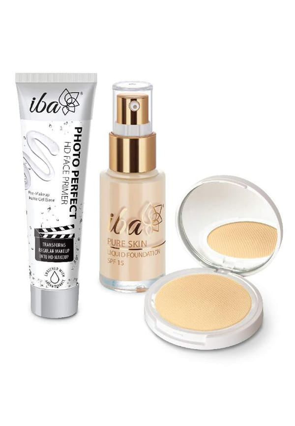 Primer + Foundation + Compact Combo - Snow White Primer + Foundation + Compact Combo - Snow White