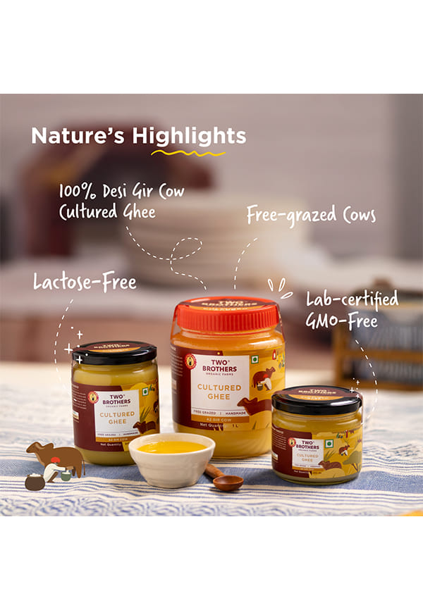 Two Brothers Full Moon A2 Gir Ghee (Cow) – thumbnail 3