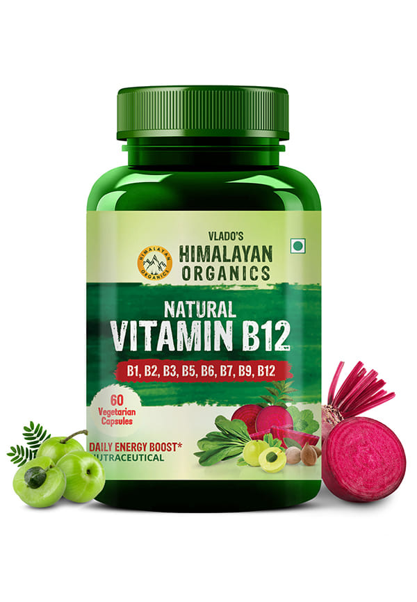 Plant Based Vitamin B12 Natural | Size: 60 Units By Vlado's