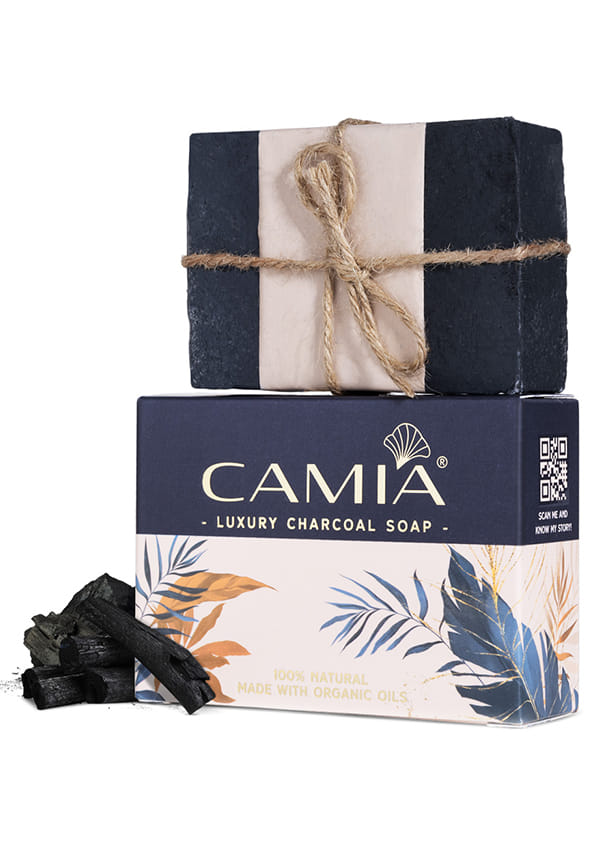 Handmade Cold Processed Luxury Organic Charcoal Soap
