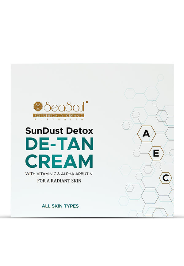 SunDust Detox De-Tan Cream with Vitamin C & Alpha Arbutin
