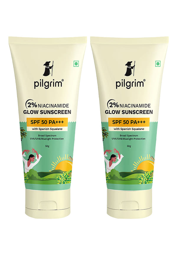 2% Niacinamide Glow Sunscreen Spf 50 Pa+++| Pack of 2