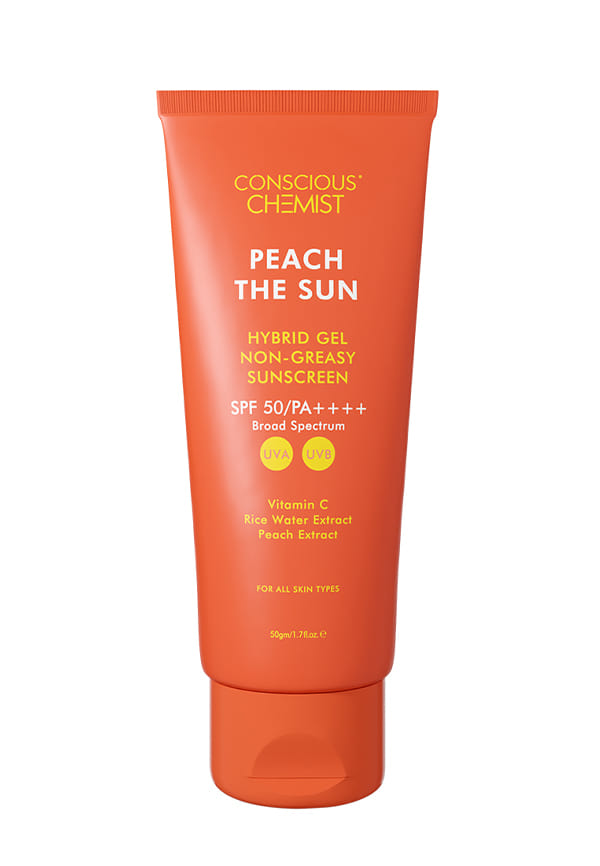 Peach The Sun Sunscreen SPF 50 PA++++ With Vitamin C- Non-Greasy