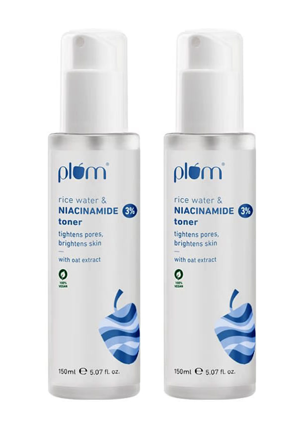 3% Niacinamide Toner with Rice Water | Pack of 2