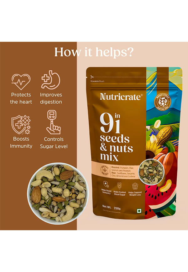 9-in-1 Seeds & Nuts Mix – thumbnail 3