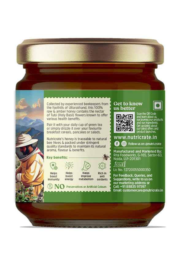 Raw Tulsi Honey – thumbnail 2