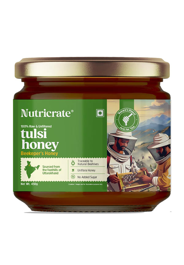 Raw Tulsi Honey