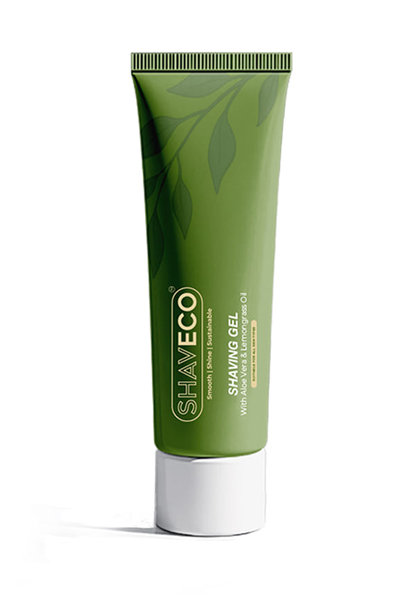 Natural Shaving Gel with Aloe Vera & Lemongrass