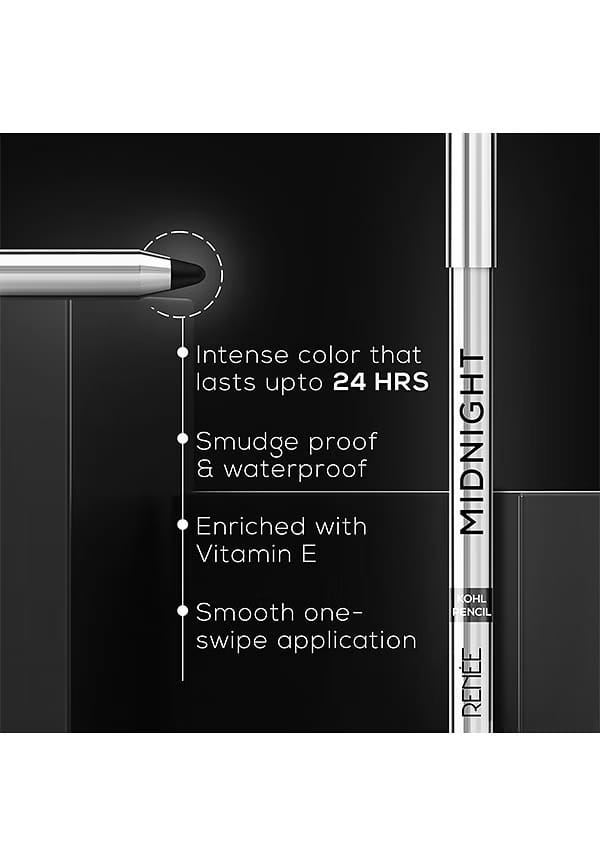 Midnight Kohl Pencil + Lumi Glow Highlighter Moisturizer – thumbnail 4