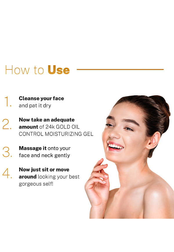 24K Gold Oil Control Moisturizing Gel – thumbnail 3