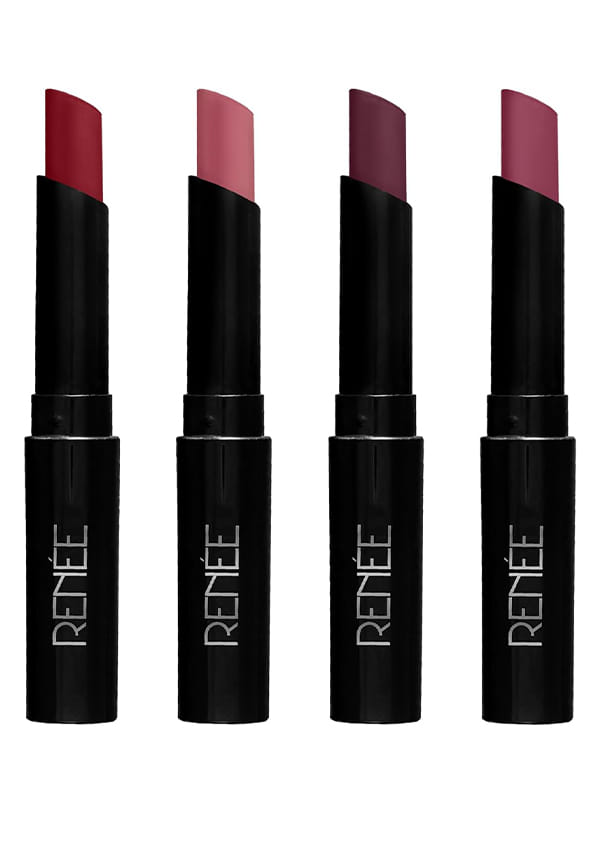 Very Matte Pack of 4 Matte Lipsticks