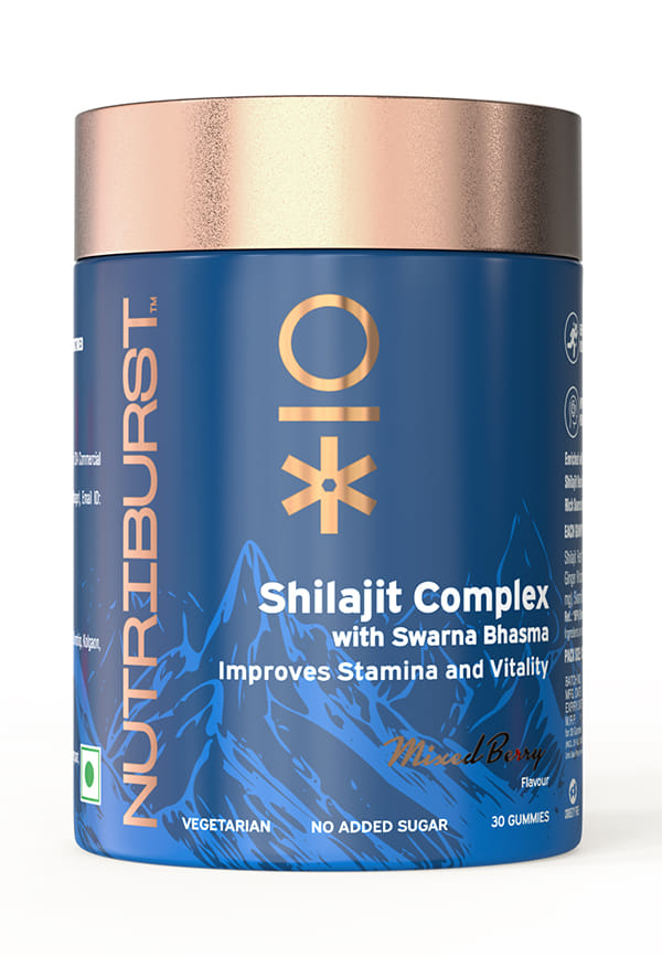 Shilajit Resin Gummies, Ayurvedic Herbal Blend - Mixed-Berry Flavor