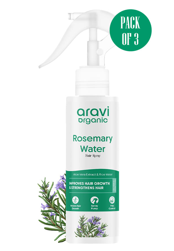 Rosemary Water Spray for Healthy Thicker Hair Growth & Natural Scalp Treatment Hair Spray