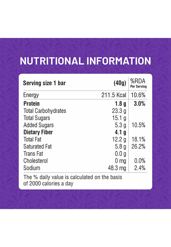 Wellness Melting Chocolate Fiber Bar – thumbnail 5