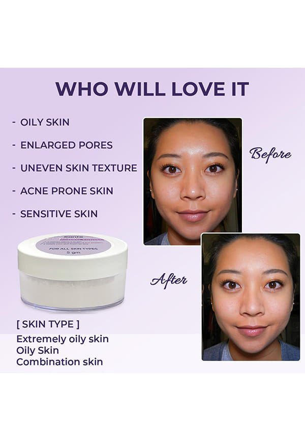 No Sebum Mineral Powder | For instant matte finish, controls excess sebum – thumbnail 5