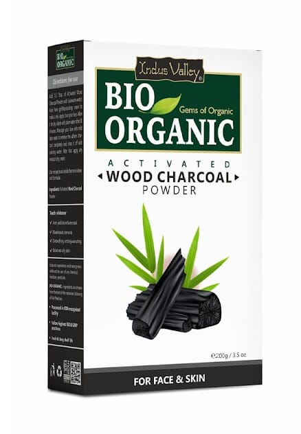 Bio-Organic Activated Wood Charcoal Powder