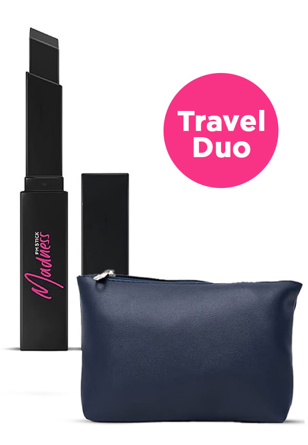 Madness pH Lipstick& Travel Pouch
