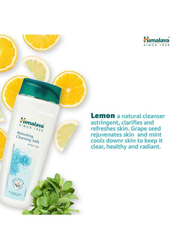 REFRESHING CLEANSING MILK | Size: 100 ml * 2 By Himalaya
