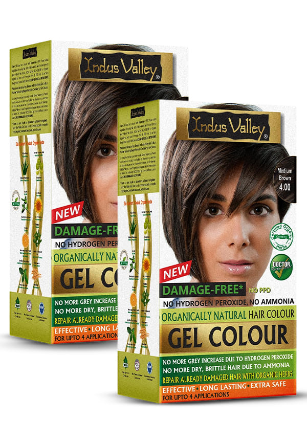 Damage Free Gel | Medium Brown 4.00 | Pack of 2