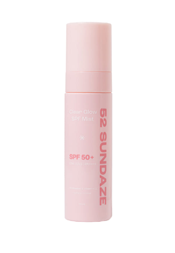 Clear Glow SPF Mist - Rosewater