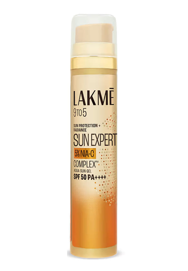 5% Niacinamide & VIT C water-light Sunscreen gel SPF 50 Pa++++For Oily Skin,2X Glow
