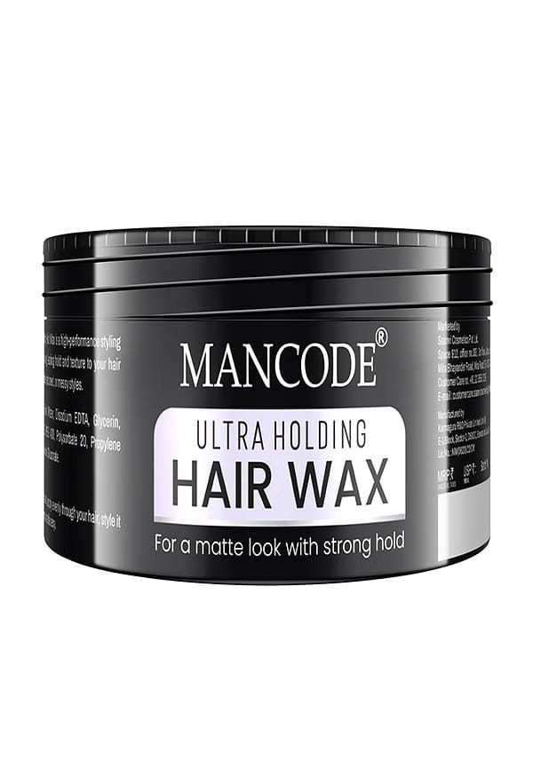 Ultra Holding Hair Wax For a Matte Look with Strong Hold