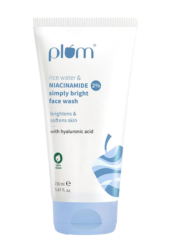 Simply Bright 2% Niacinamide Face Wash With Rice Water