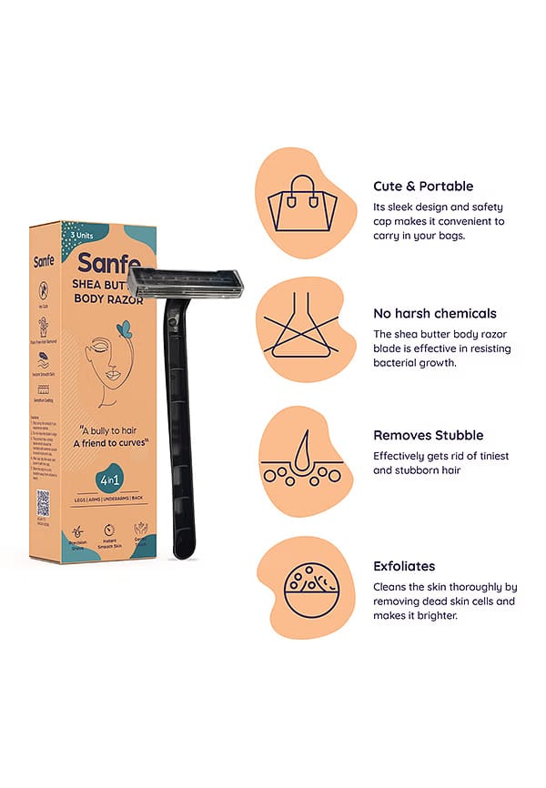 Shea butter body Razor Body Razor | Duo Pack – thumbnail 2