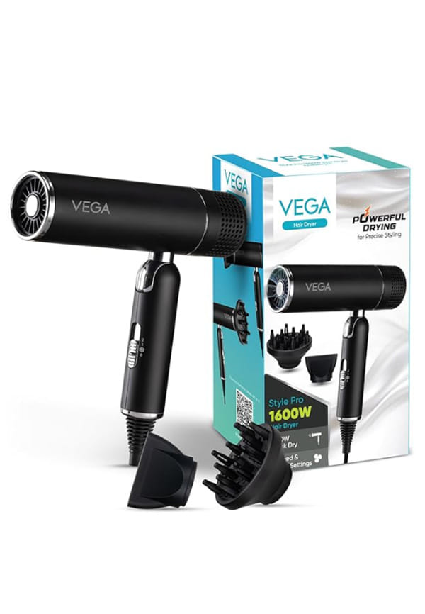 Style Pro 1600W Foldable Hair Dryer