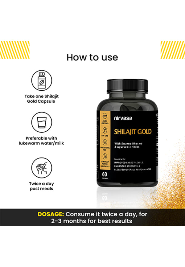 Shilajit Gold Capsules | 100% Pure Himalayan Shilajit – thumbnail 4