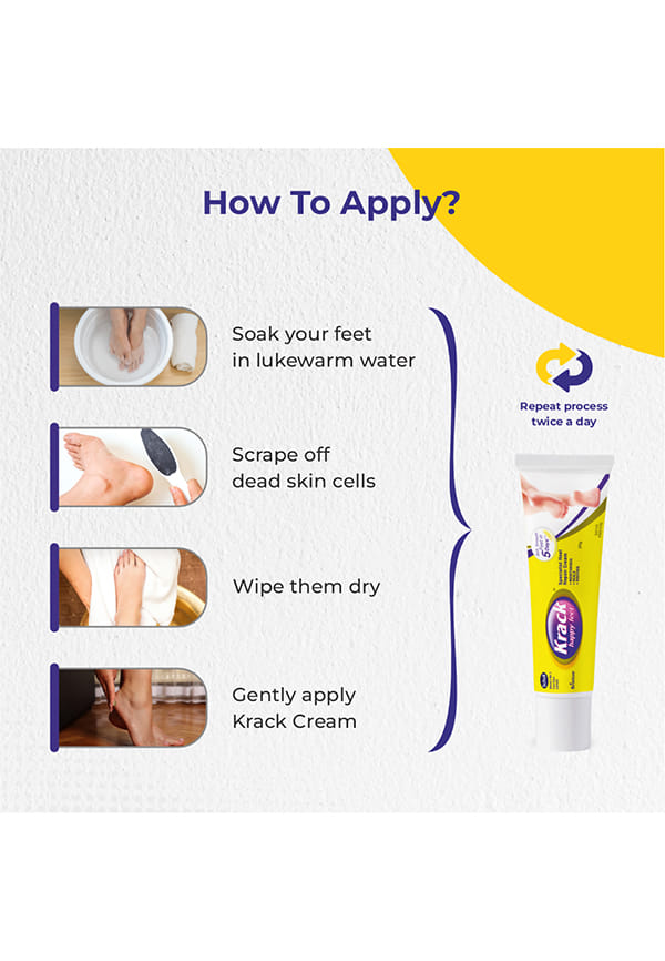 Krack Heel Repair Cream – thumbnail 4