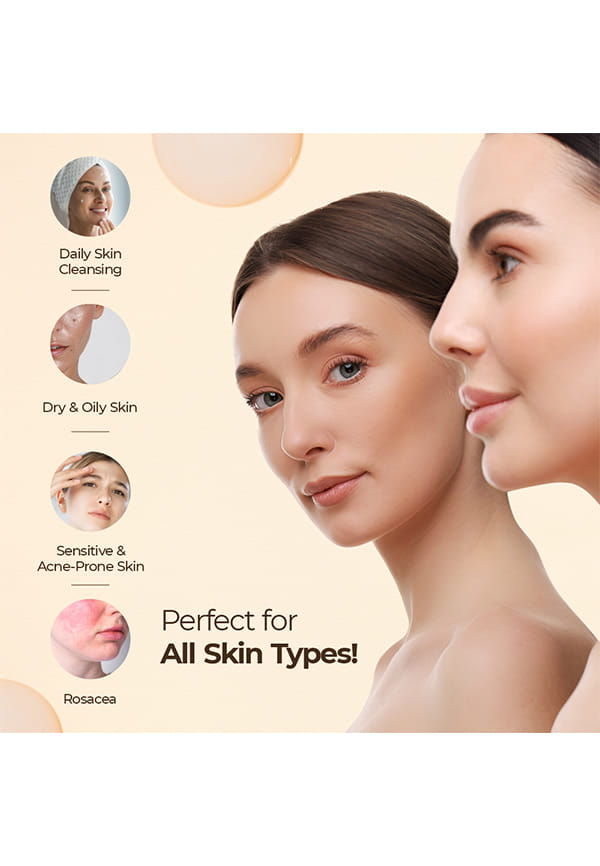 Face Cleanser for Dry, Normal & Sensitive Skin – thumbnail 5