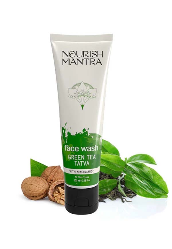Green Tea Tatva Face Wash with Niacinamide to Remove Dead Skin & Build Up