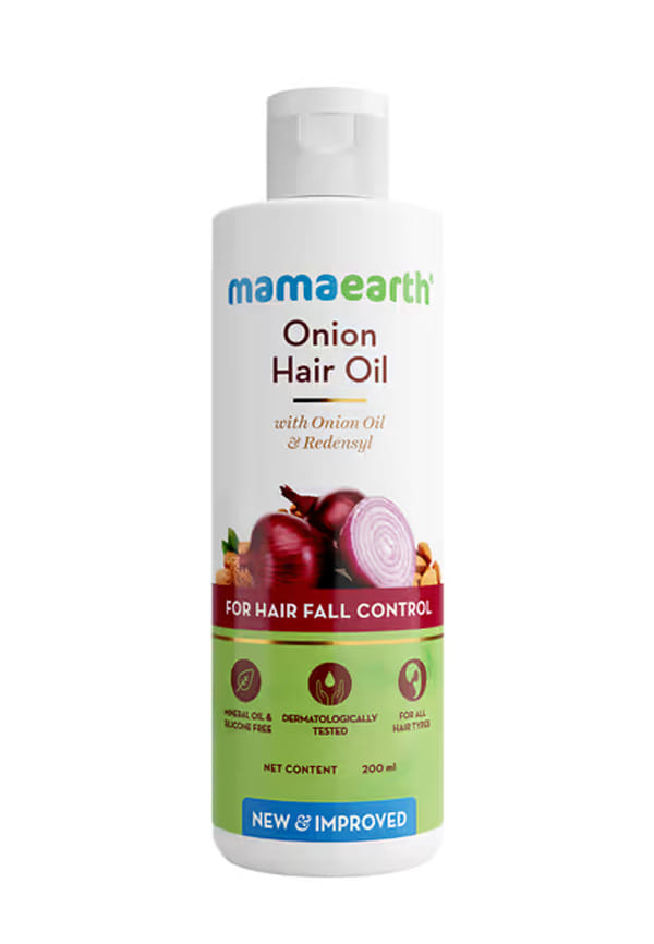Mamaearth Onion Oil for Hair Regrowth & Hair Fall Control