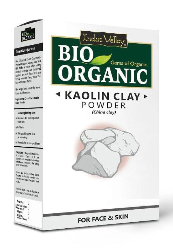 Bio Organic Kaolin Face Pack Powder
