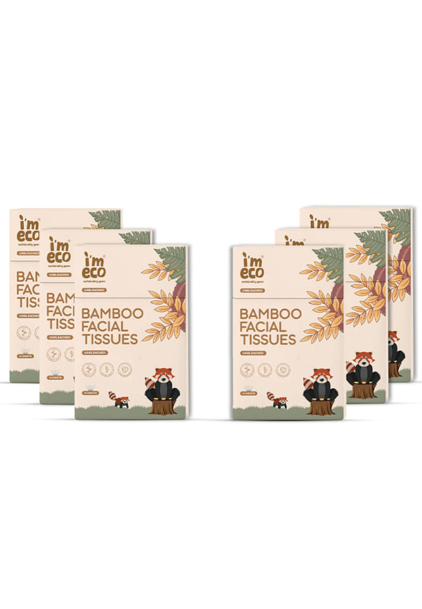 Bamboo Pocket Tissue | Ultra-Soft Travel Friendly Facial Wipe