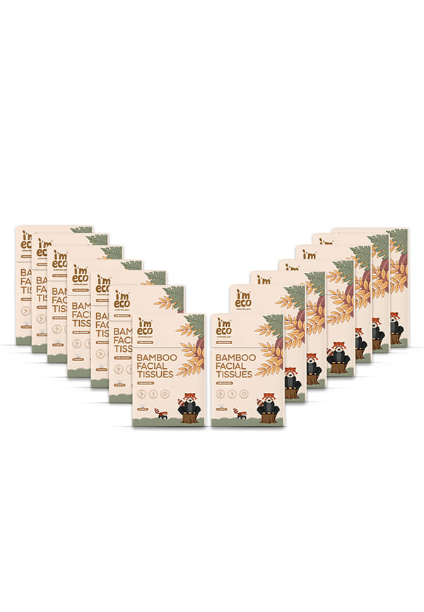 Bamboo Pocket Tissue | Ultra-Soft Travel Friendly Facial Wipe