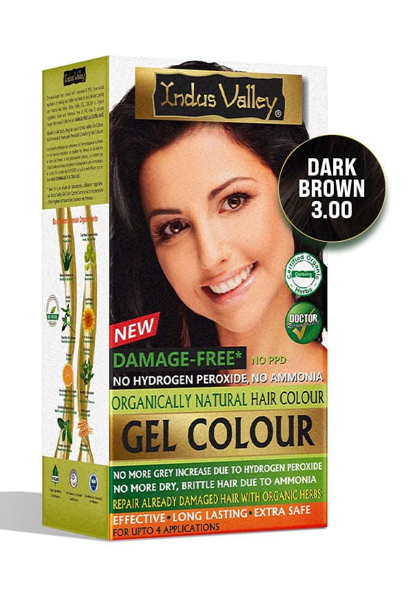 Indus Valley Organically Natural Gel Hair Colour