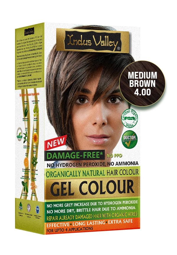 Indus Valley Organically Natural Gel Hair Colour