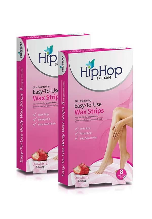 Body Wax Strips - Strawberry
