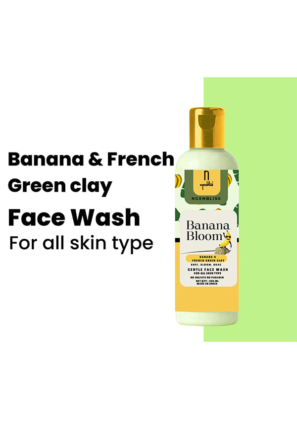 Banana & Green Clay Face Wash – Nourish, Detox & Glow – thumbnail 4