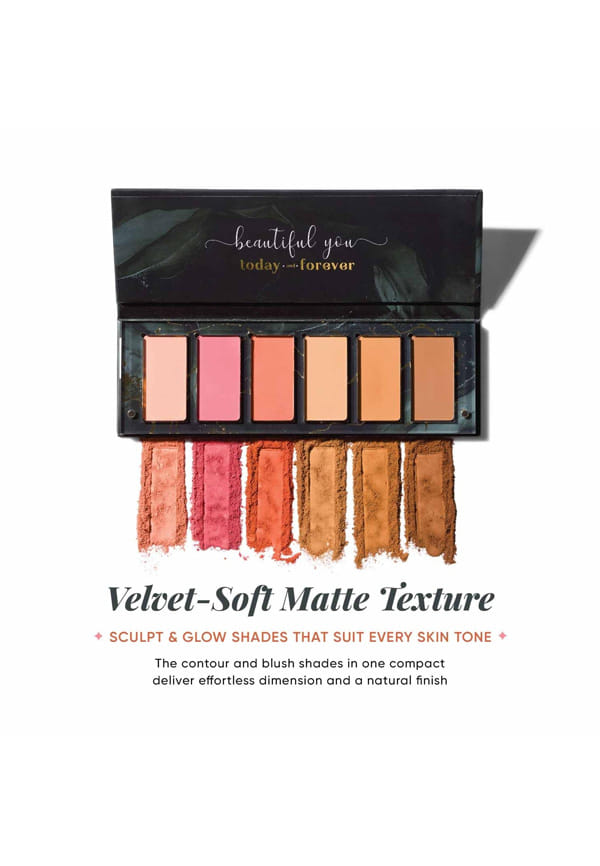 Sculpt & Glow 6 Shades Contour and Blush Palette – thumbnail 2