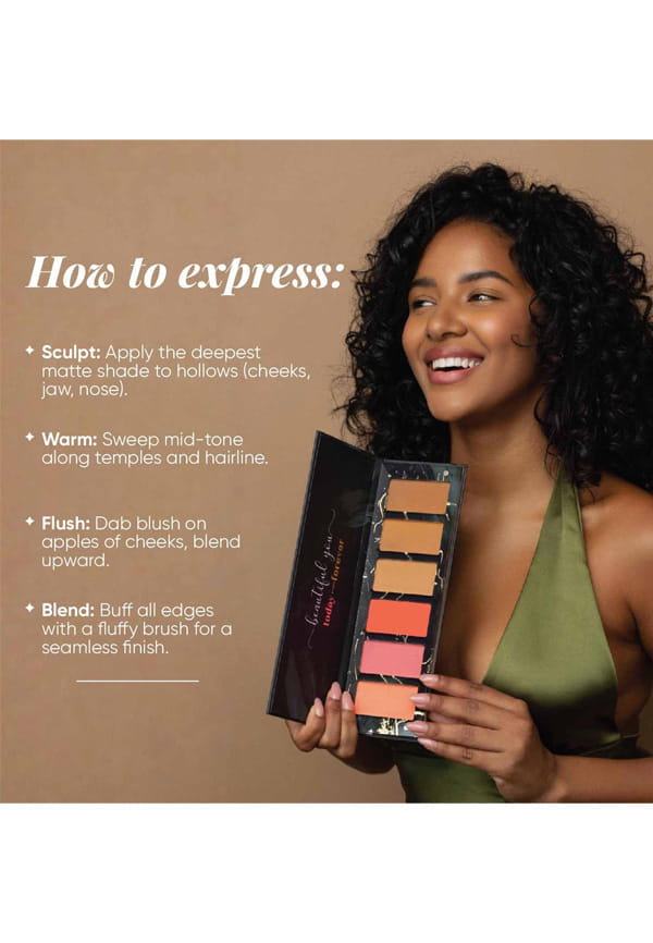 Sculpt & Glow 6 Shades Contour and Blush Palette – thumbnail 3
