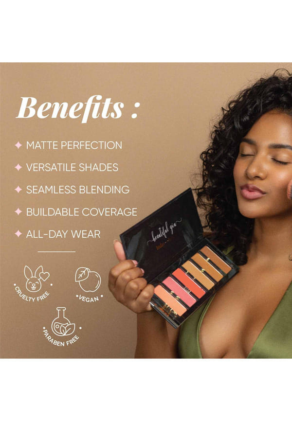 Sculpt & Glow 6 Shades Contour and Blush Palette – thumbnail 4